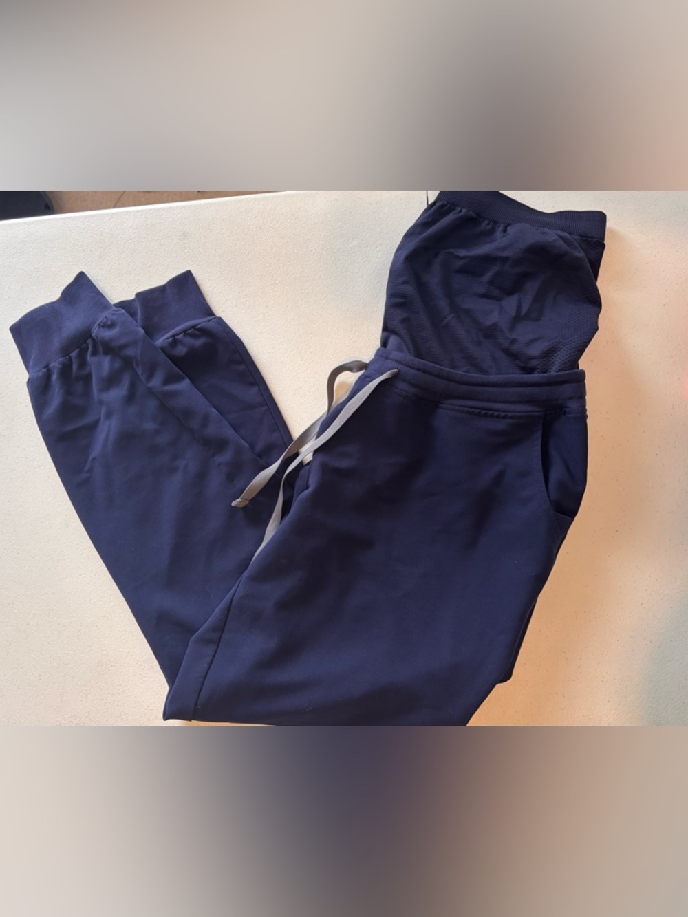 Figs Navy Maternity Joggers